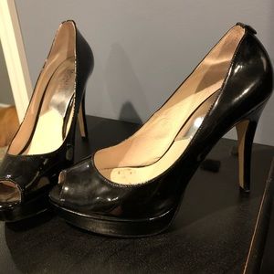 Michael Kors black patent heels